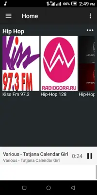 Music Video and Radio Player android App screenshot 9