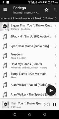 Music Video and Radio Player android App screenshot 8